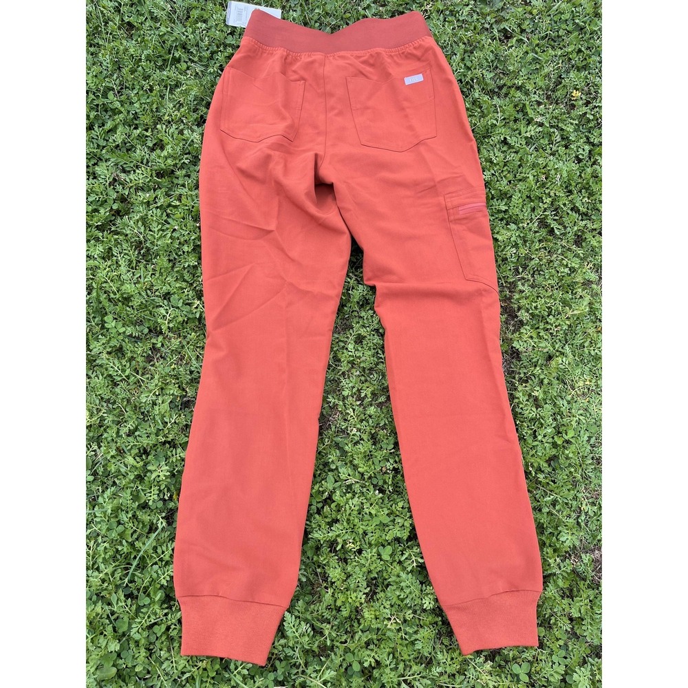 FIGS Scrub Pants Womens XS Auburn High Waisted Zamora Jogger Cargo Drawstring - Picture 6 of 11